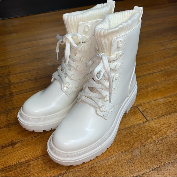 J.Lo Briana Combat Boots SZ 7.5 - Picture 6 of 15